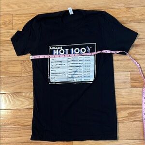 🛍Dave Matthews Band Billboard Hot 100 Black T-Shirt🛍
